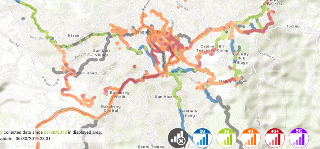 globe cell phone coverage baguio